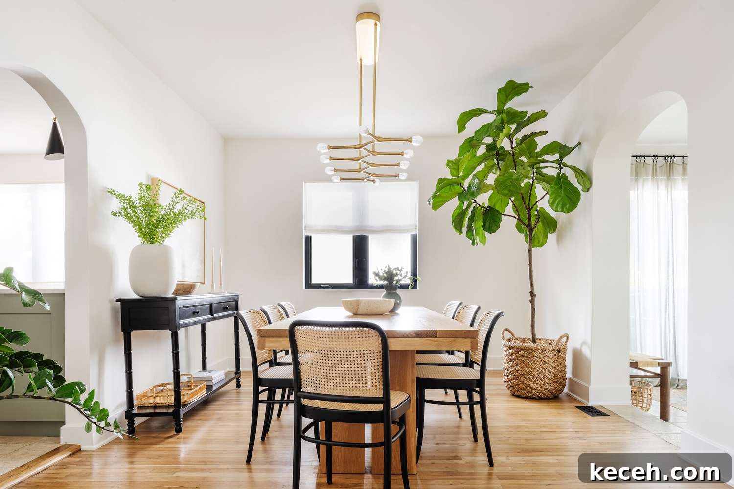 31 Mid-Century Dining Room Ideas to Redefine Your Space 11 Use Muted Tones mid century modern dining room