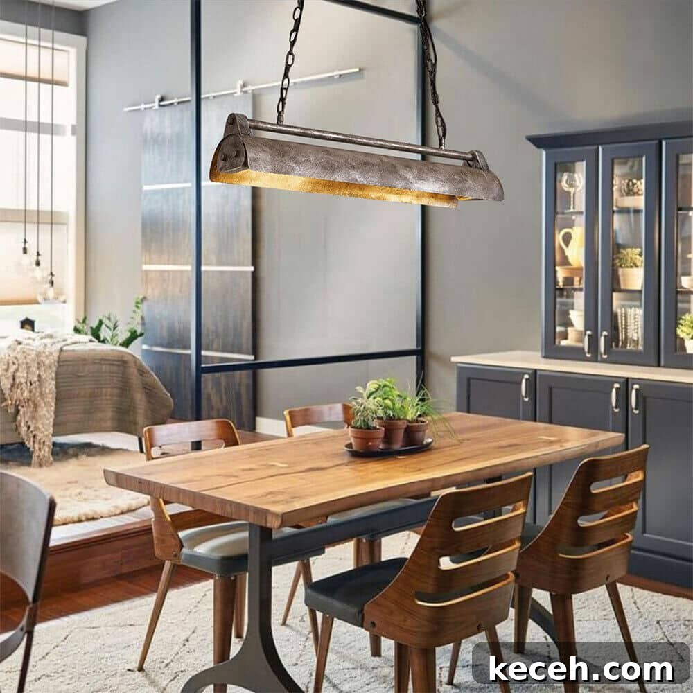 31 Mid-Century Dining Room Ideas to Redefine Your Space 3 Take the Rustic Route mid century modern dining room