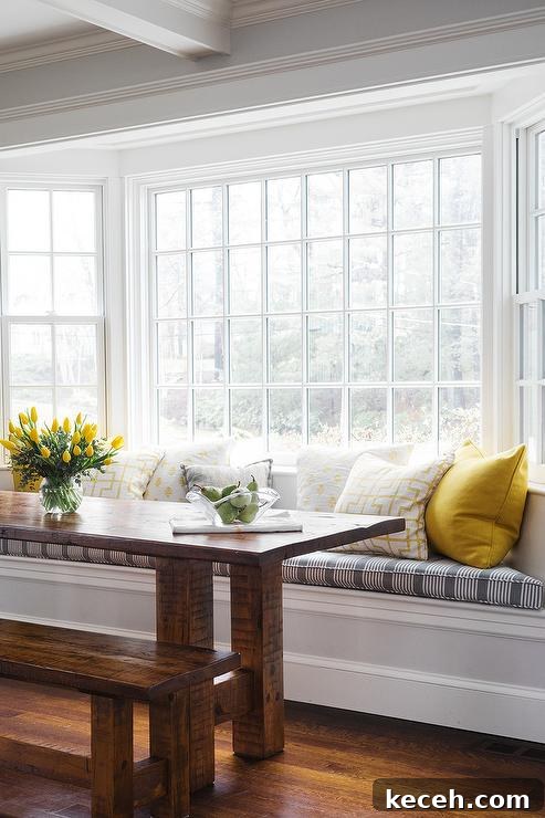 31 Mid-Century Dining Room Ideas to Redefine Your Space 28 Layer It Up On Your Bench mid century modern dining room