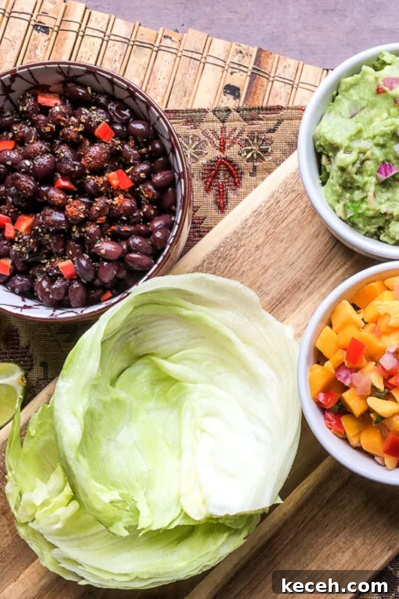 Black Bean Tacos with Fresh Homemade Guacamole Recipe 6 Black Bean Taco Recipe