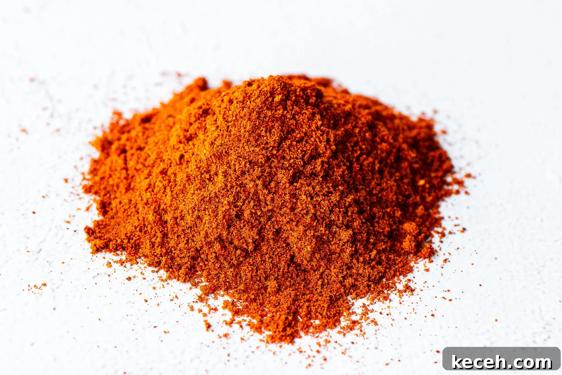 Top Substitutes for Aleppo Pepper: Flavorful Alternatives You Can Use 10 A close-up of paprika powder in a small heap on a concrete background.