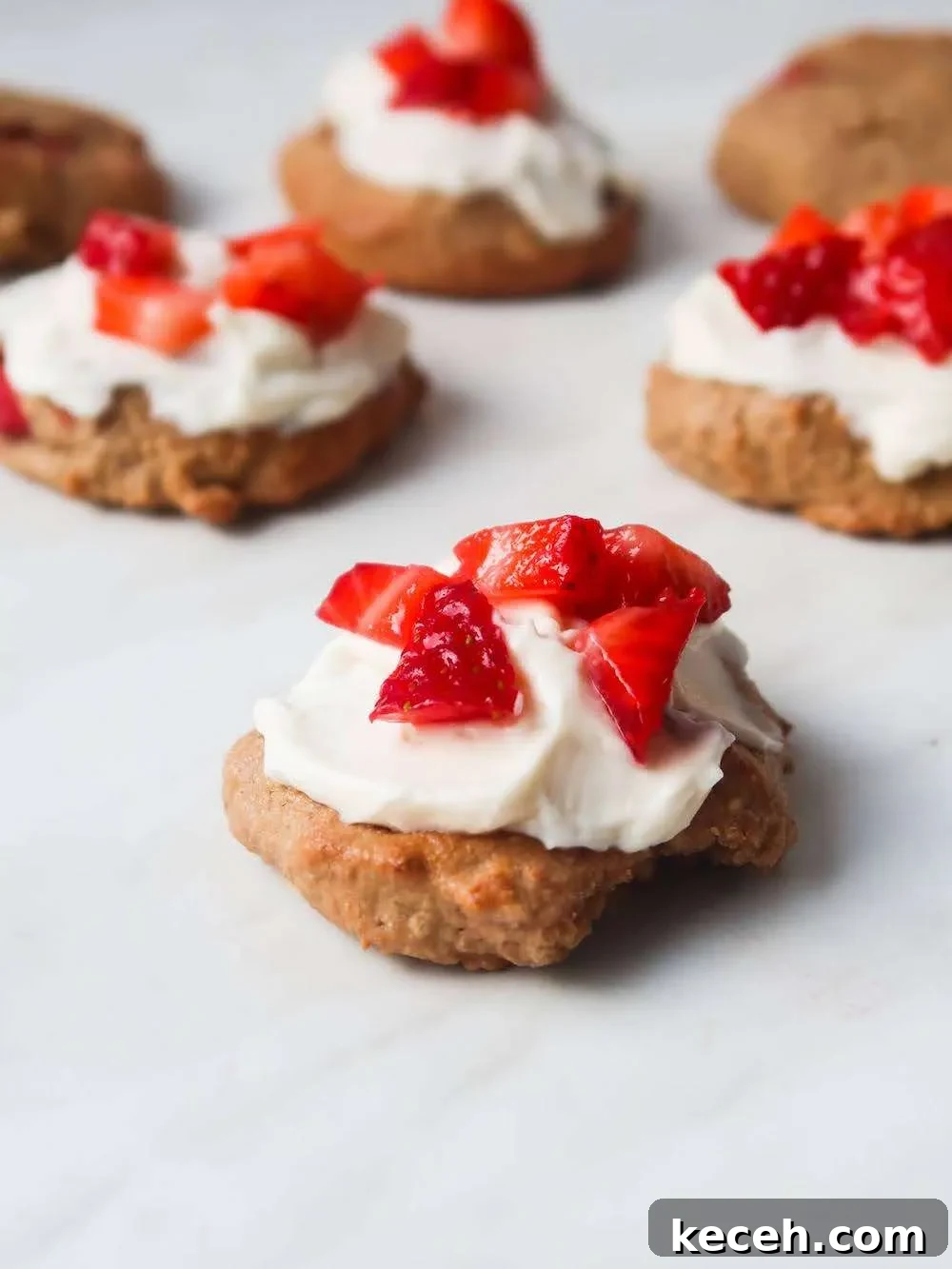 15 Delicious Oat Recipes for Breakfast, Snacks, and Desserts 15 Strawberry shortcake cookies