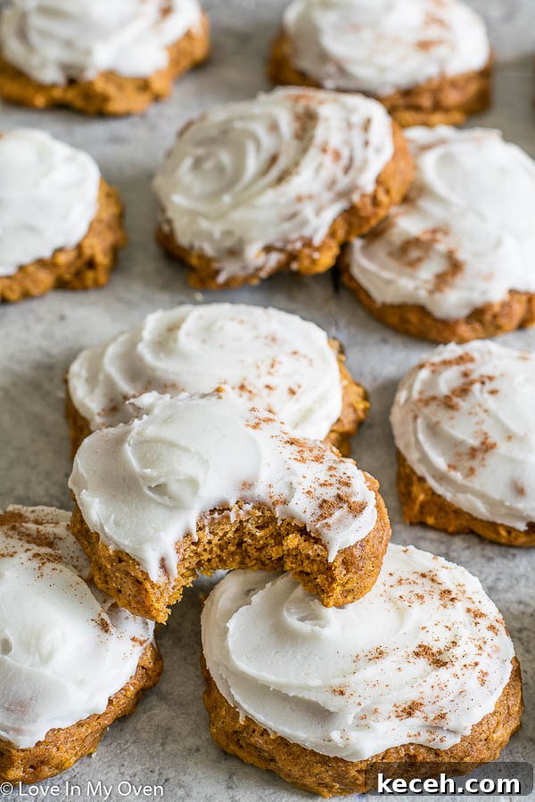 pumpkin cake cookies
