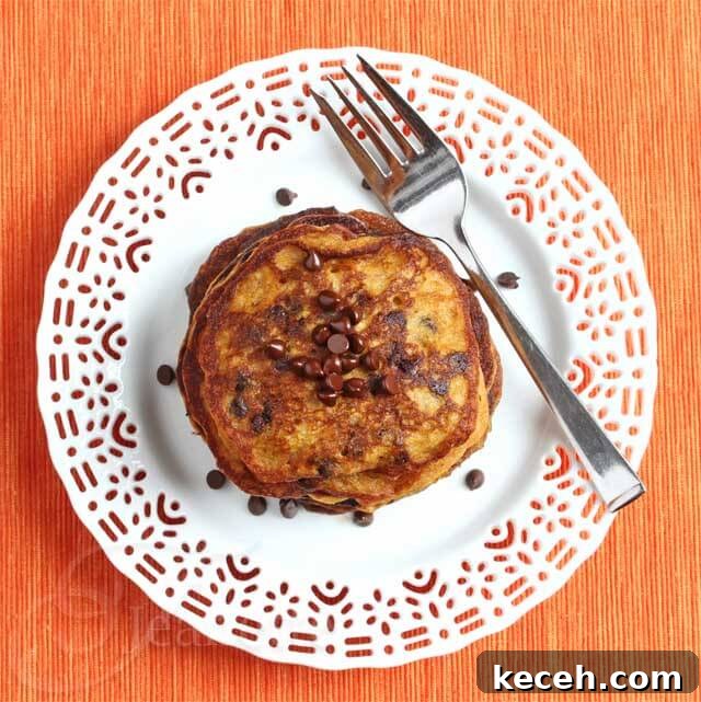 Gluten Free Pumpkin Spice Pancakes